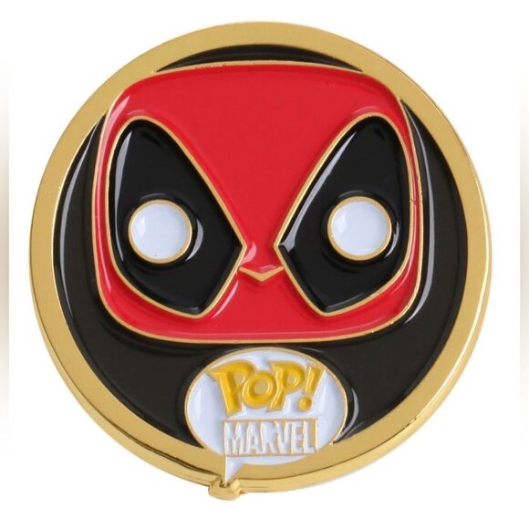 Funko Marvel Pop! Deadpool Pin - Picture 1 of 4